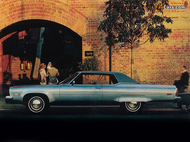 Oldsmobile 98 Regency Hardtop Coupe (X39) 1974 wallpapers (640 x 480)