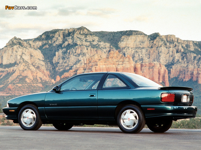 Oldsmobile Achieva SC Coupe 1992–97 wallpapers (640 x 480)