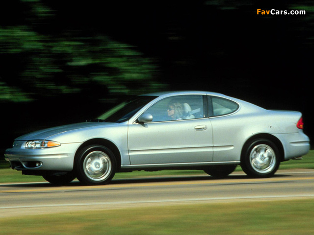 Oldsmobile Alero Coupe 1998–2004 wallpapers (640 x 480)