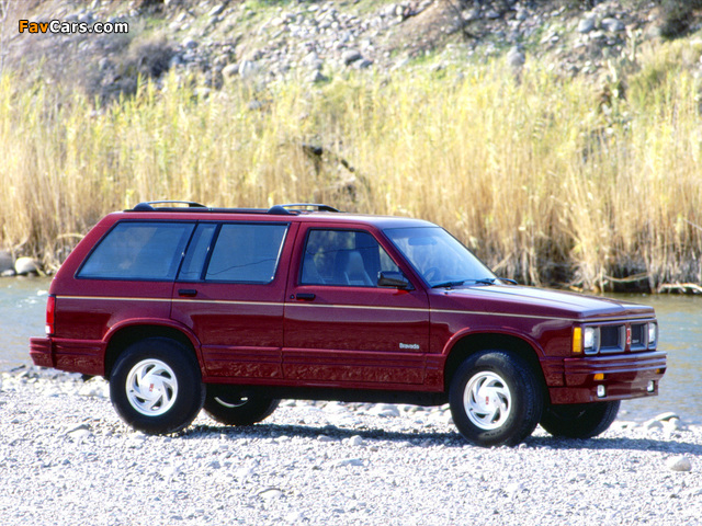 Pictures of Oldsmobile Bravada 1990–95 (640 x 480)
