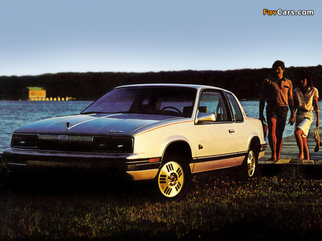 Oldsmobile Calais Coupe 1985–86 pictures (640 x 480)