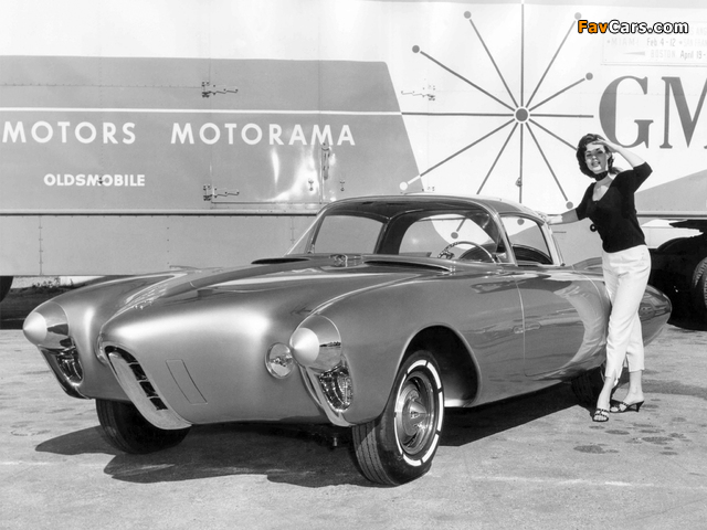 Oldsmobile Golden Rocket Concept Car 1956 photos (640 x 480)
