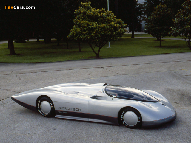 Oldsmobile Aerotech I Long Tail Concept 1987 pictures (640 x 480)