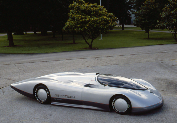 Oldsmobile Aerotech I Long Tail Concept 1987 pictures