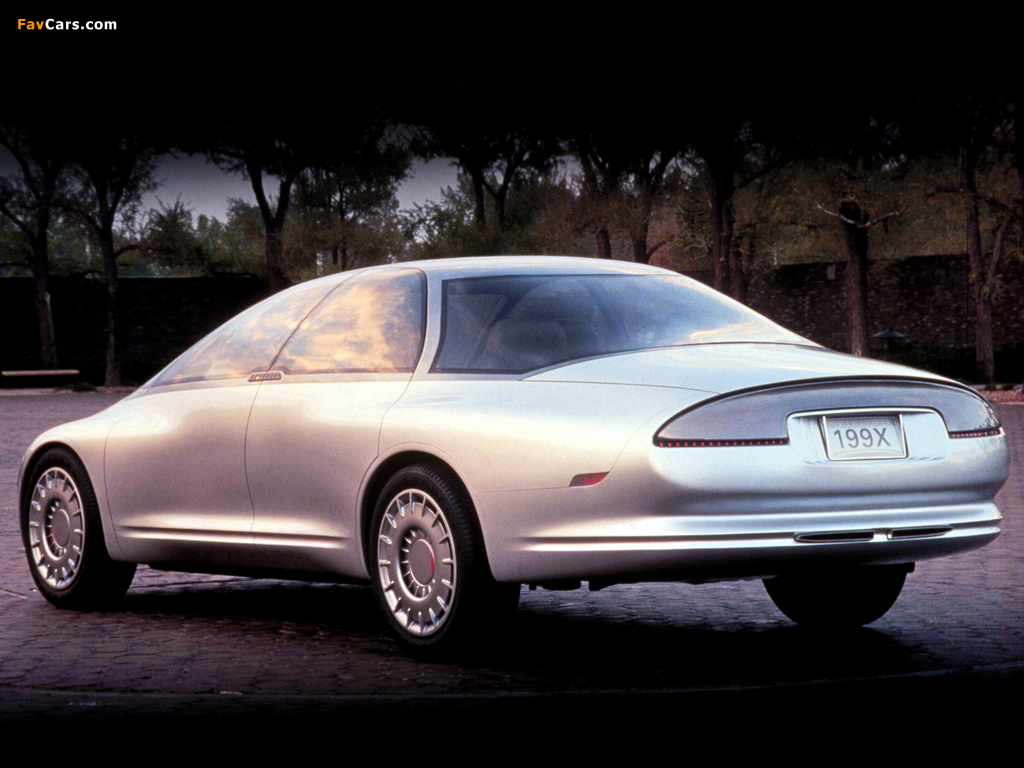 Oldsmobile Tube Car Concept 1989 pictures (1024 x 768)