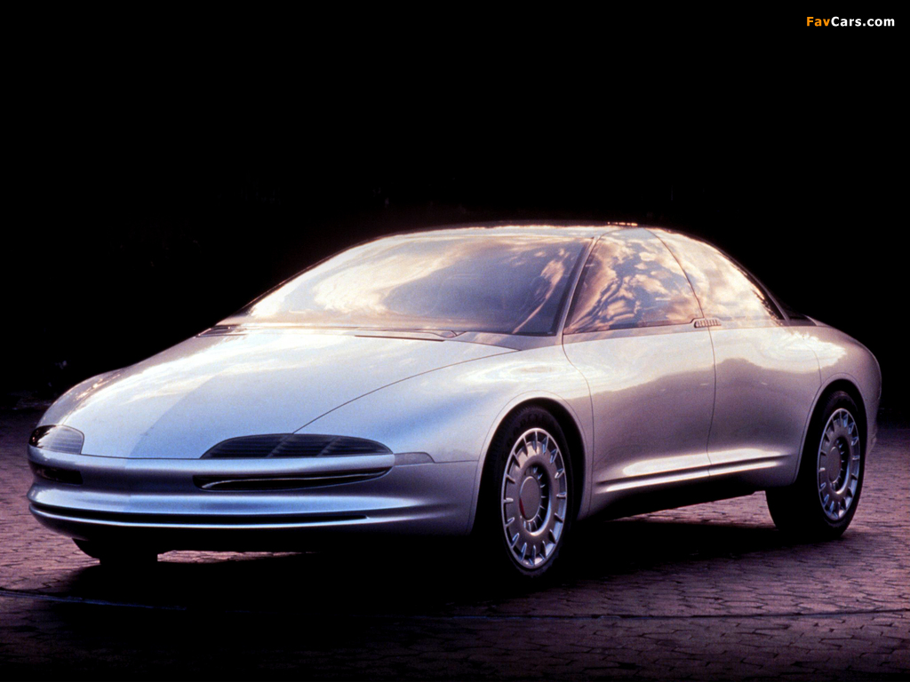 Oldsmobile Tube Car Concept 1989 wallpapers (1024 x 768)