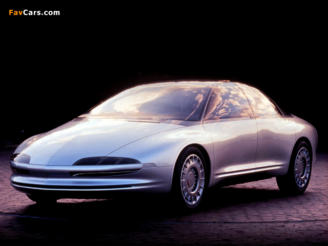 Oldsmobile Tube Car Concept 1989 wallpapers (640 x 480)