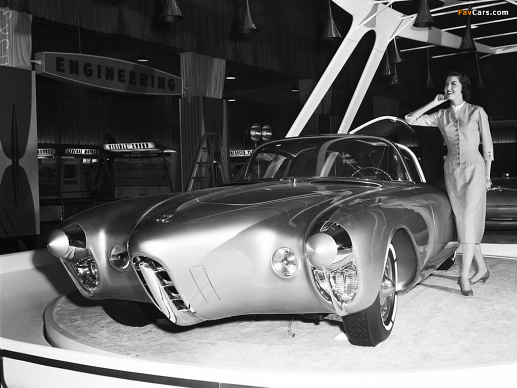 Photos of Oldsmobile Golden Rocket Concept Car 1956 (1024 x 768)