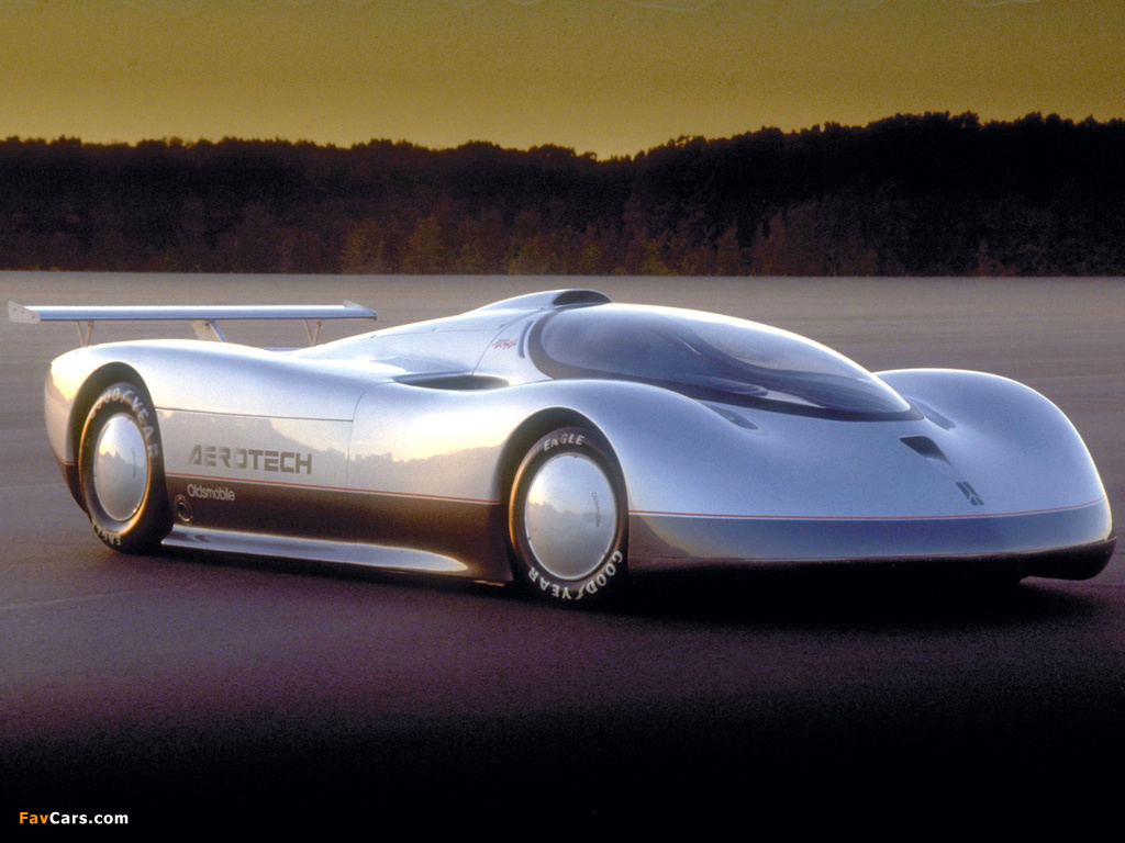 Photos of Oldsmobile Aerotech I Short Tail Concept 1987 (1024 x 768)