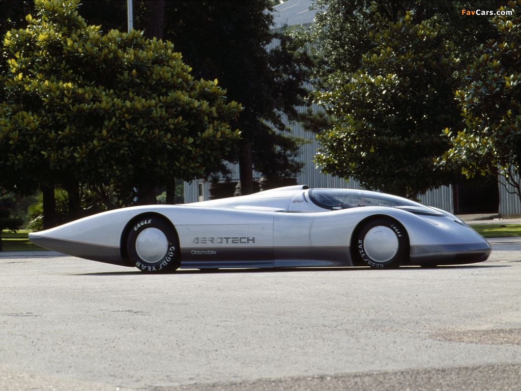 Oldsmobile Aerotech I Long Tail Concept 1987 wallpapers (1024 x 768)