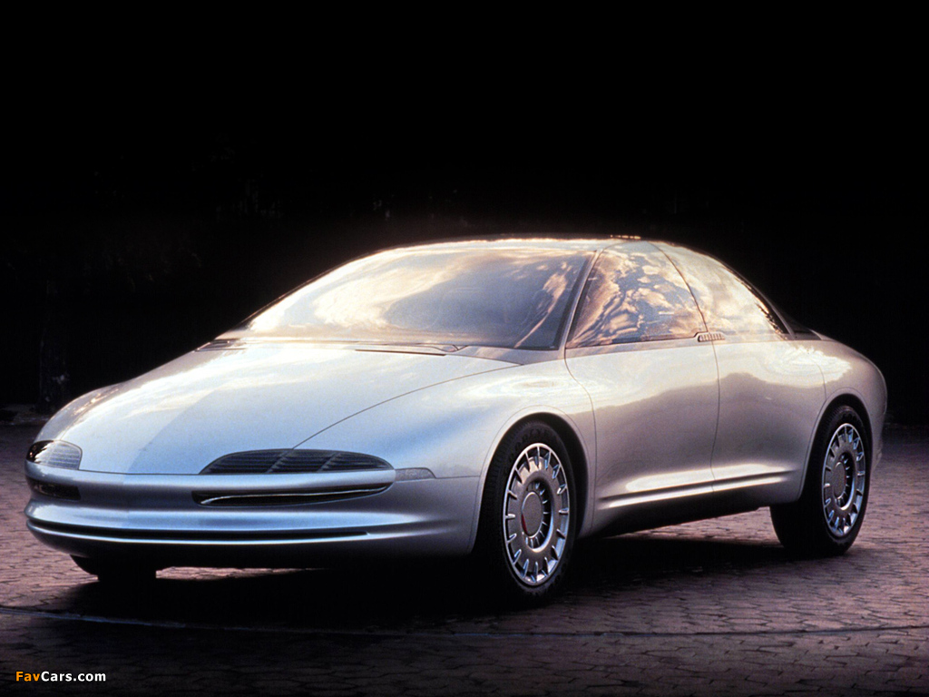 Oldsmobile Tube Car Concept 1989 wallpapers (1024 x 768)