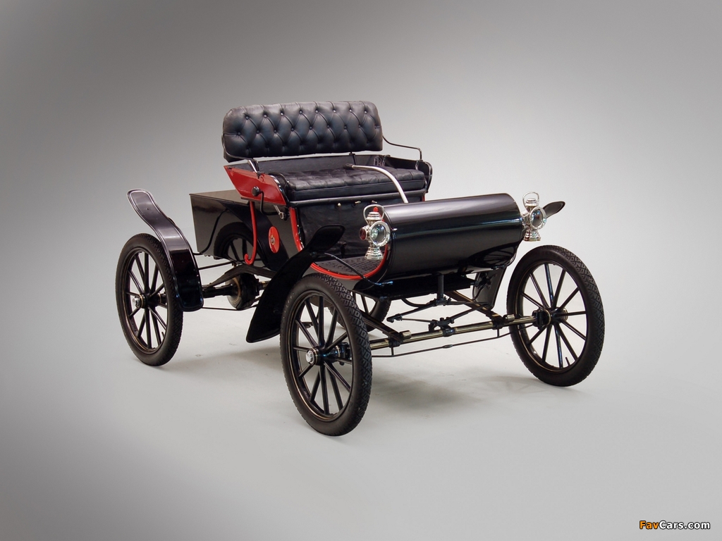 Oldsmobile Model R Curved Dash Runabout 1901–03 wallpapers (1024 x 768)