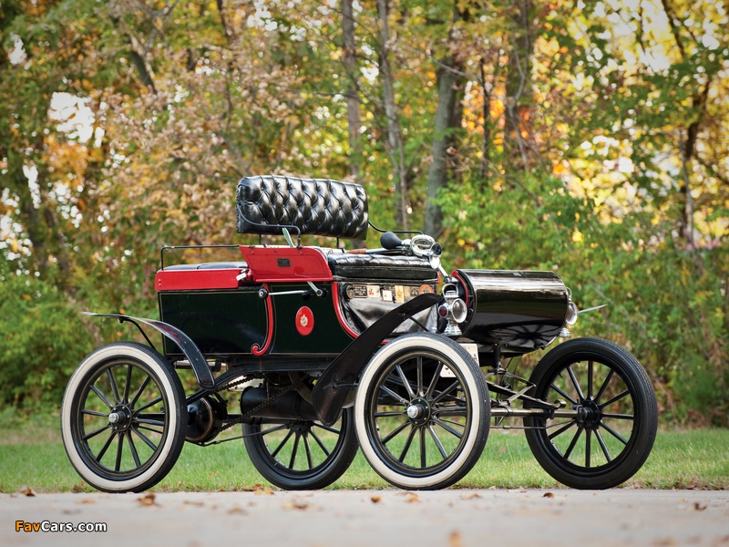 Oldsmobile Model R Curved Dash Runabout 1901–03 wallpapers (800 x 600)