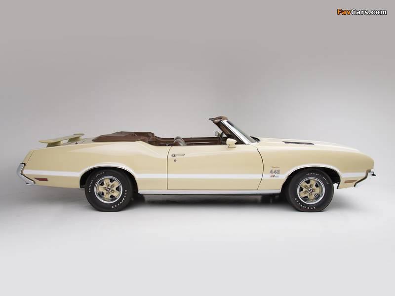 Images of Hurst/Olds Cutlass Supreme 442 Convertible (J67) 1972 (800 x 600)