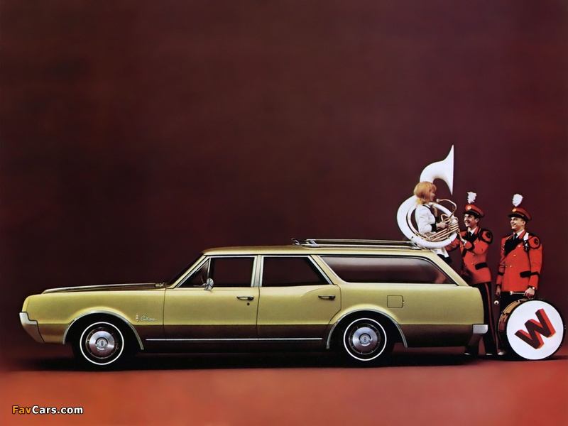 Oldsmobile Cutlass Station Wagon 1967 wallpapers (800 x 600)