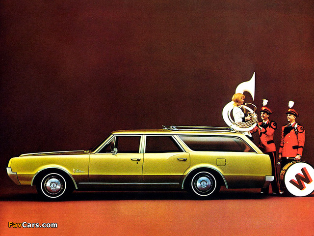 Oldsmobile Cutlass Wagon 1968 pictures (640 x 480)