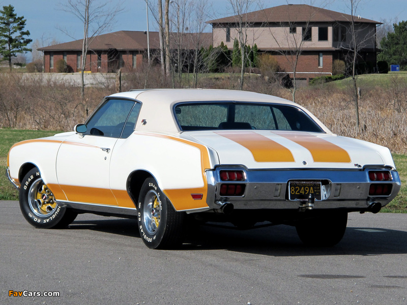 Hurst/Olds Cutlass Supreme Hardtop Coupe Indy 500 Pace Car 1972 images (800 x 600)