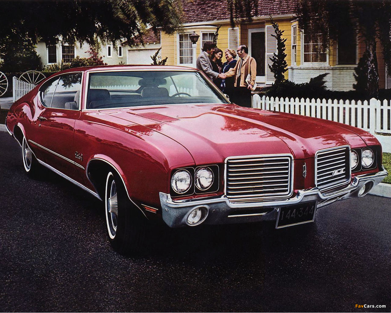 Oldsmobile Cutlass S Holiday Coupe (CS-G87) 1972 images (1280 x 1024)