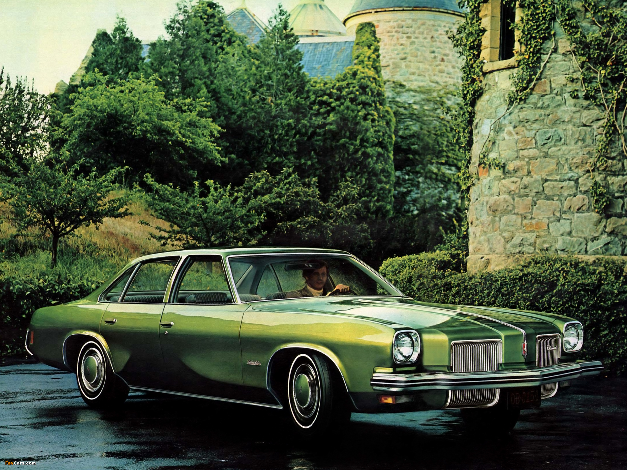 Oldsmobile Cutlass Salon Sedan 1973 pictures (2048 x 1536)