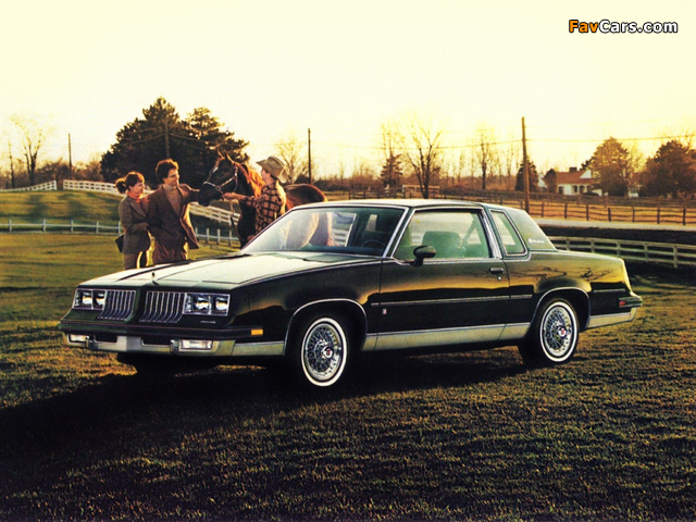 Oldsmobile Cutlass Supreme Brougham Coupe (M47) 1984 images (640 x 480)