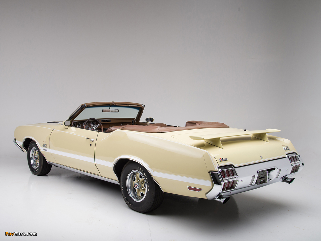 Pictures of Hurst/Olds Cutlass Supreme 442 Convertible (J67) 1972 (1024 x 768)
