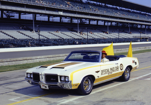 Hurst/Olds Cutlass Supreme Convertible Indy 500 Pace Car 1972 wallpapers