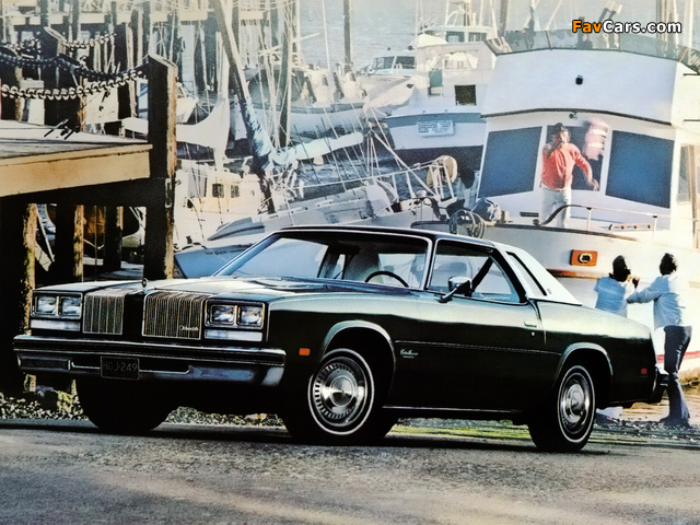 Oldsmobile Cutlass Supreme Brougham Coupe 1977 wallpapers (640 x 480)