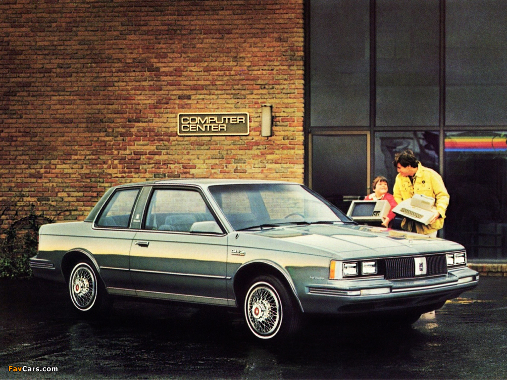 Oldsmobile Cutlass Ciera Brougham Coupe (M27) 1984 wallpapers (1024 x 768)