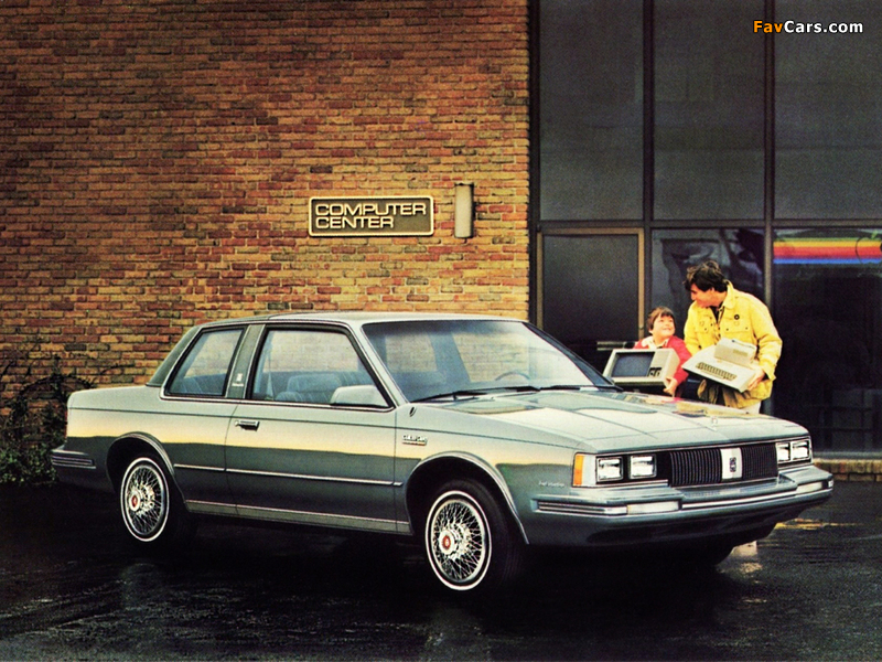Oldsmobile Cutlass Ciera Brougham Coupe (M27) 1984 wallpapers (800 x 600)