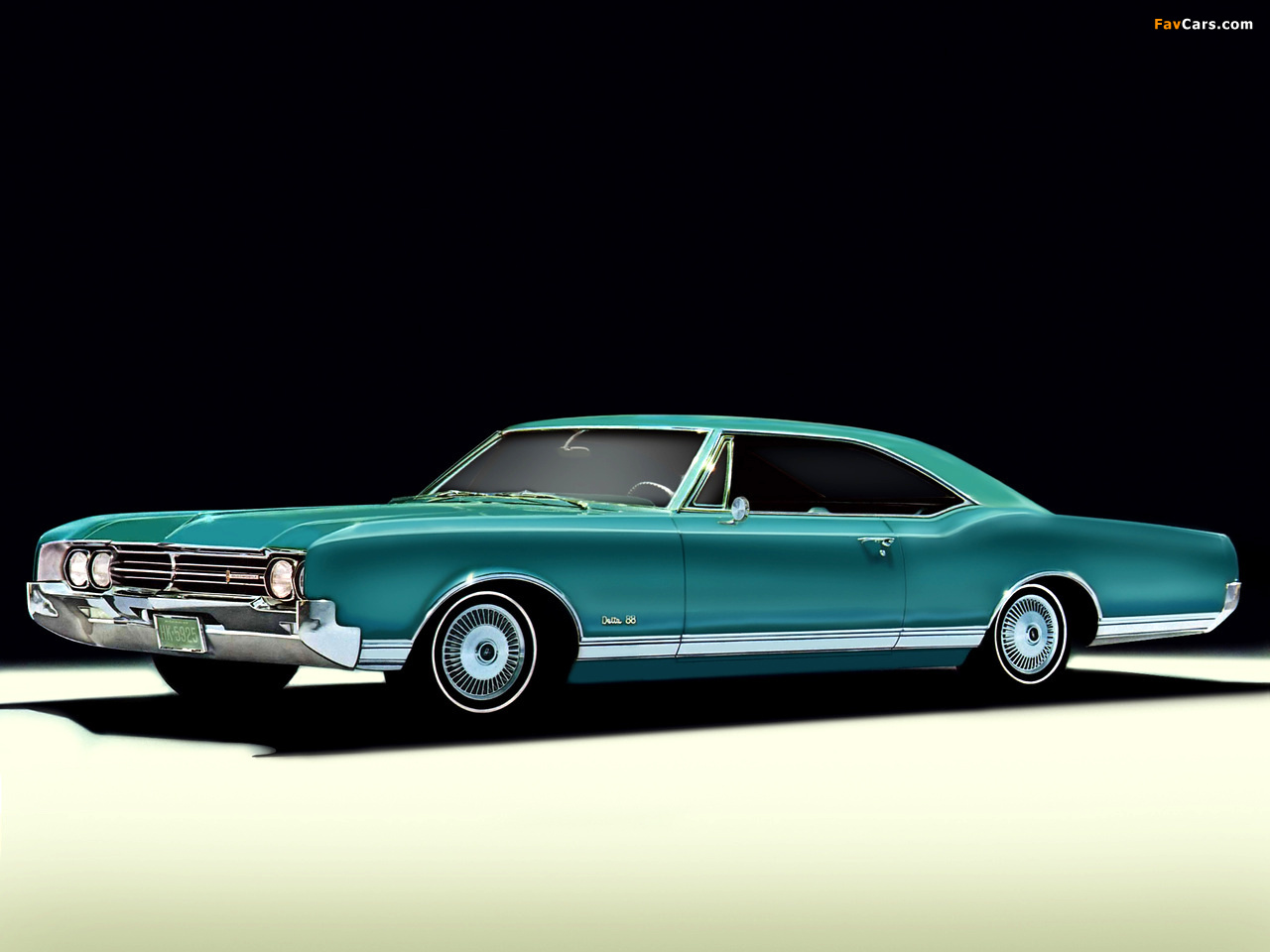 Oldsmobile Delta 88 Holiday Coupe (5847) 1966 pictures (1280 x 960)