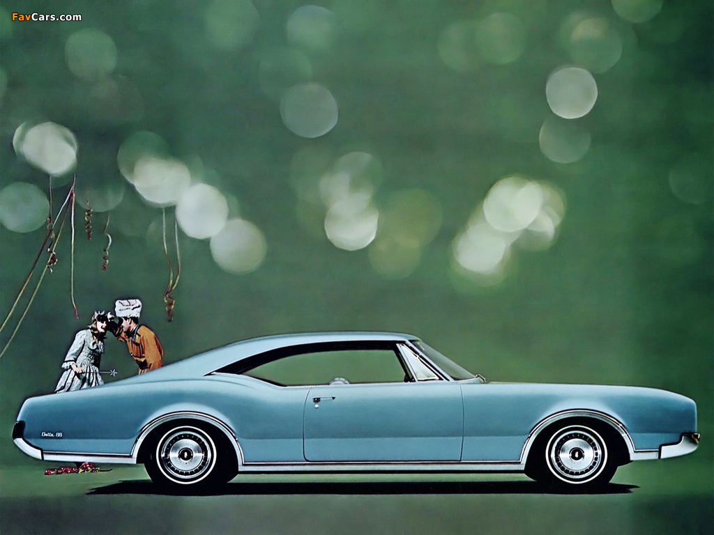 Oldsmobile Delta 88 Holiday Coupe (5887) 1967 photos (1024 x 768)