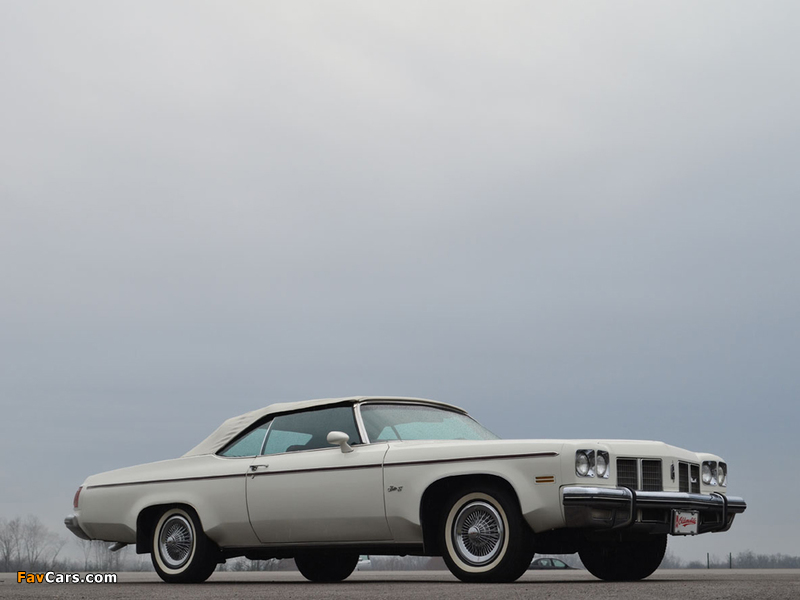 Oldsmobile Delta 88 Royale Convertible (N67) 1975 wallpapers (800 x 600)