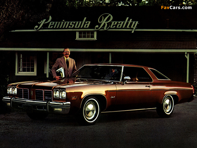 Oldsmobile Delta 88 Hardtop Coupe (L57) 1975 wallpapers (640 x 480)