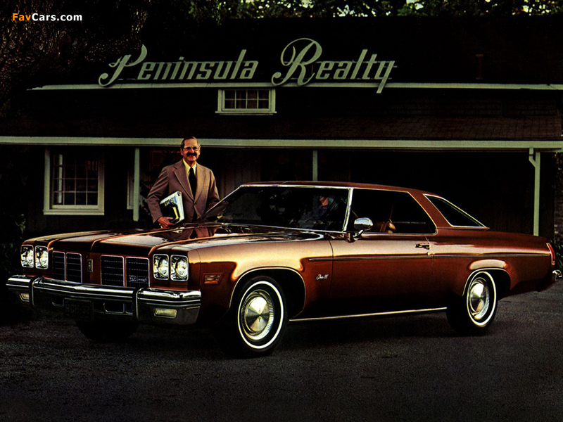 Oldsmobile Delta 88 Hardtop Coupe (L57) 1975 wallpapers (800 x 600)