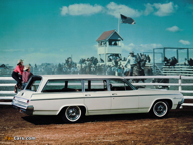 Oldsmobile Dynamic 88 Fiesta Station Wagon 1964 wallpapers (640 x 480)
