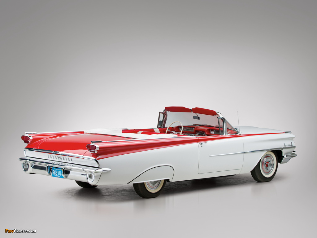 Oldsmobile Dynamic 88 Convertible (3267) 1959 wallpapers (1024 x 768)