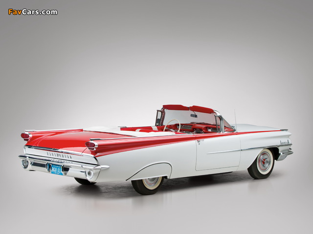 Oldsmobile Dynamic 88 Convertible (3267) 1959 wallpapers (640 x 480)