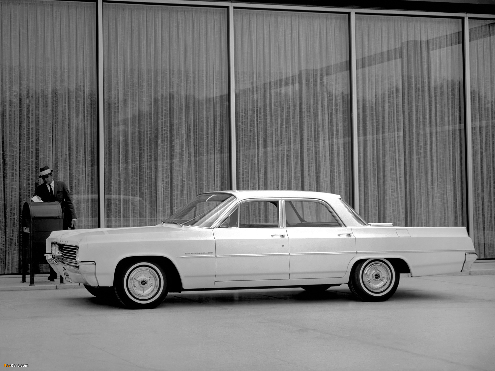 Oldsmobile Dynamic 88 4-door Celebrity Sedan (3269) 1963 wallpapers (2048 x 1536)