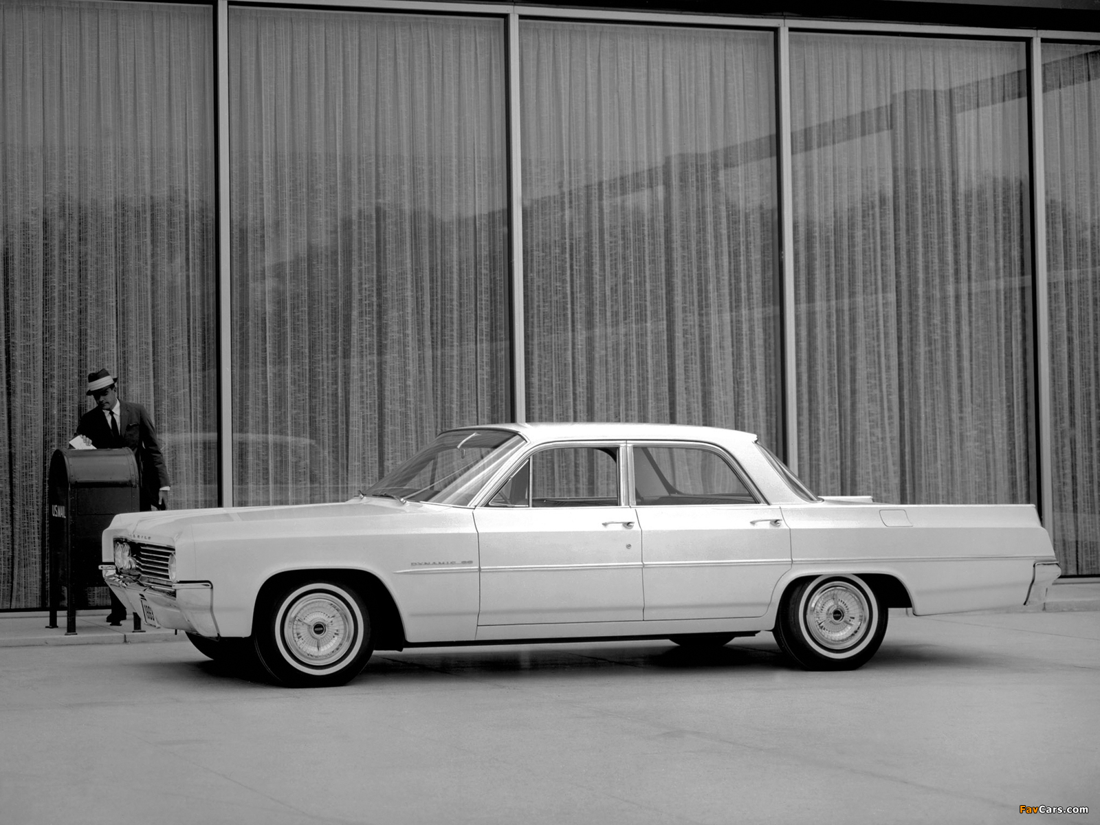 Oldsmobile Dynamic 88 4-door Celebrity Sedan (3269) 1963 wallpapers (1600 x 1200)