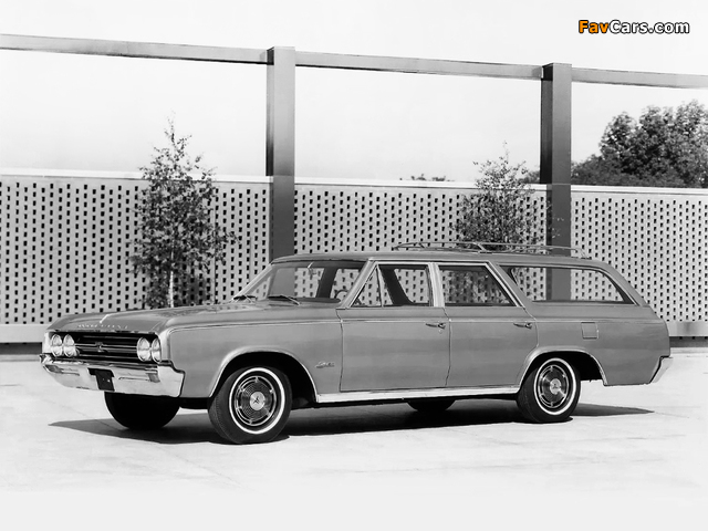 Images of Oldsmobile F-85 Deluxe Station Wagon (3135) 1964 (640 x 480)