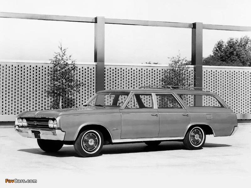 Images of Oldsmobile F-85 Deluxe Station Wagon (3135) 1964 (800 x 600)