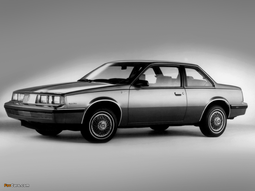 Oldsmobile Firenza Notchback Coupe 1986 images (1024 x 768)