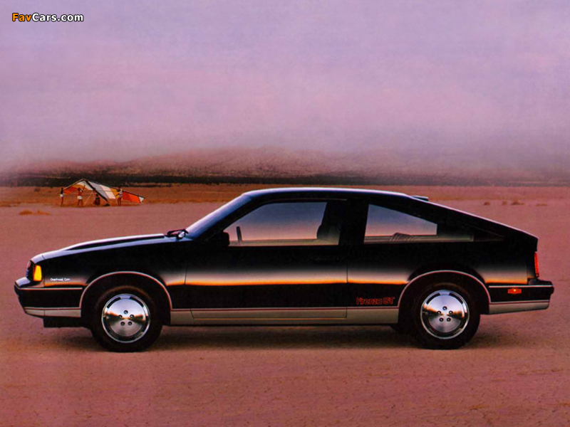 Oldsmobile Firenza GT Hatchback 1986–87 wallpapers (800 x 600)
