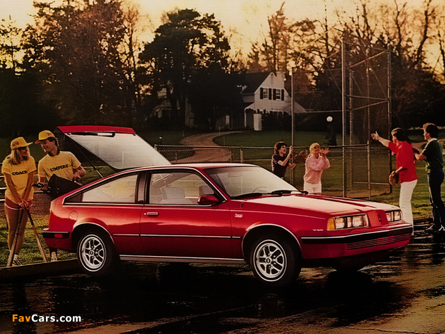 Pictures of Oldsmobile Firenza Hatchback 1983 (640 x 480)
