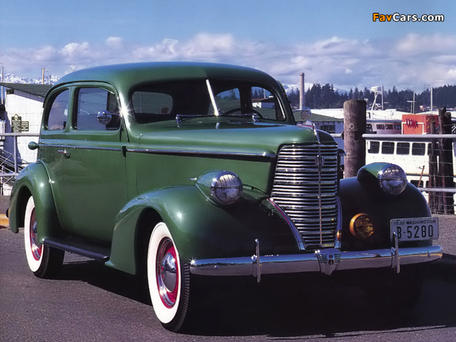 Oldsmobile L38 2-door Sedan 1938 wallpapers (640 x 480)