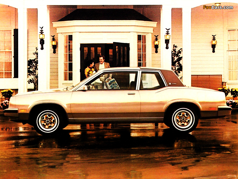 Oldsmobile Omega Brougham Coupe 1984 wallpapers (800 x 600)