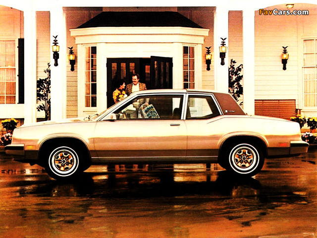 Oldsmobile Omega Brougham Coupe 1984 wallpapers (640 x 480)