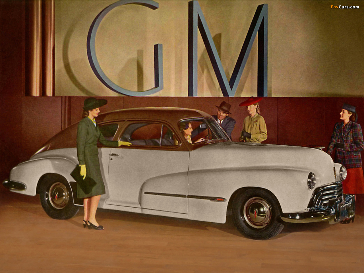 Oldsmobile Dynamic 78 Club Sedan (3607) 1946 images (1280 x 960)
