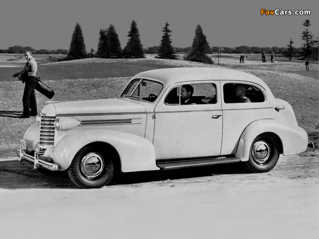 Oldsmobile Series F 2-door Touring Sedan (373611) 1937 wallpapers (640 x 480)