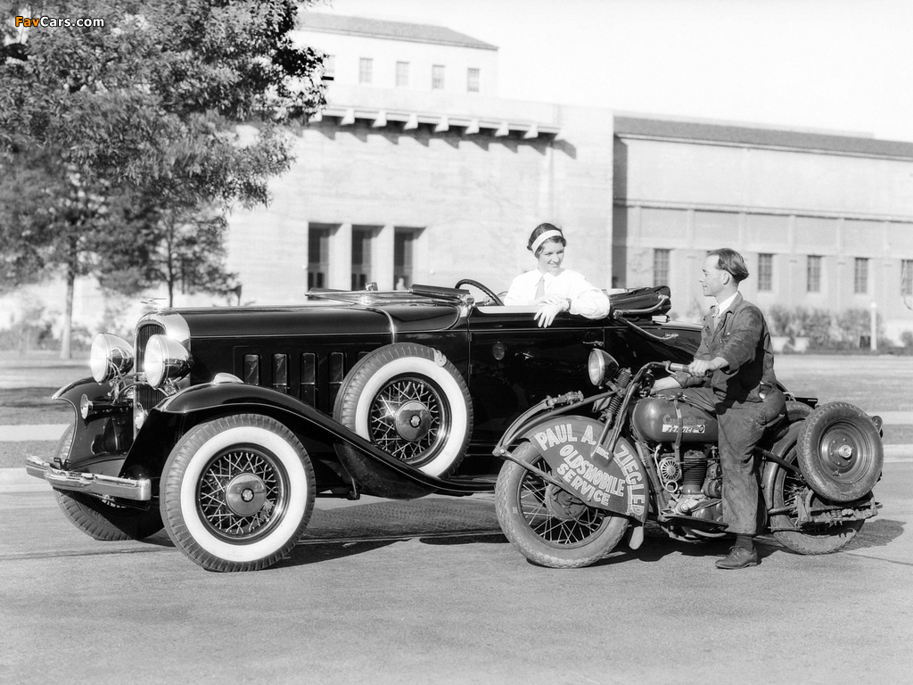 1932 Oldsmobile Eight Series L Roadster (32-LCR) photos (1024 x 768)